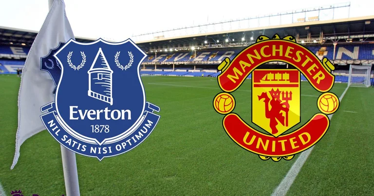 Offizielle Formationen: Everton é Manchester United