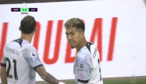 Liverpool gibt das Net Arsenal von Firmino nicht.