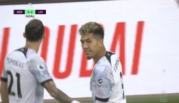 Liverpool gibt das Net Arsenal von Firmino nicht.