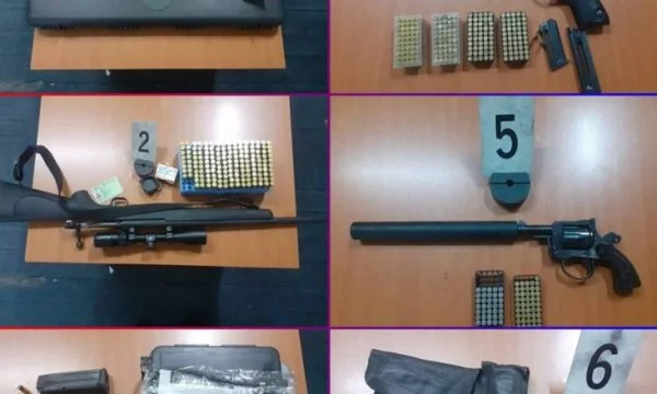 Arrestato da un sospettato a Gnjilan, trovato arsenale a casa