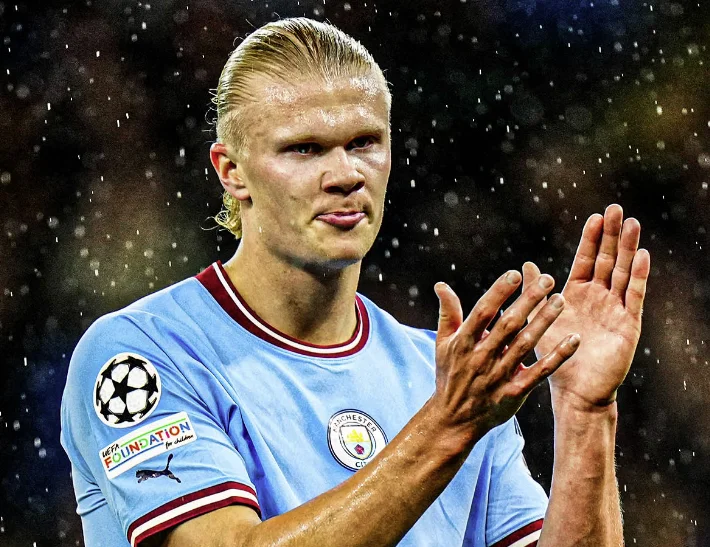 Erling Haaland sta facendo 895 sterline a JAVA a Manchester City