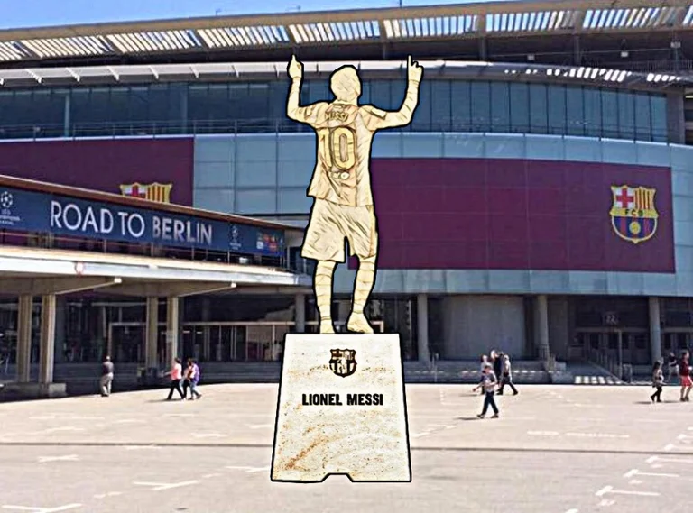Il mérite que Barcelone construise une statue pour Leo Messin dans “Camp Nou”