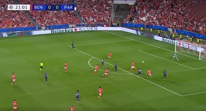 Are we at the Sony, real life or real life with a goal for Benfya in the Champions League?