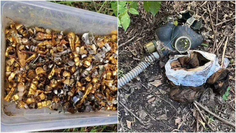 Terrible: Hundreds of gold teeth and antigas masks are found in Ukraine's torture chamber