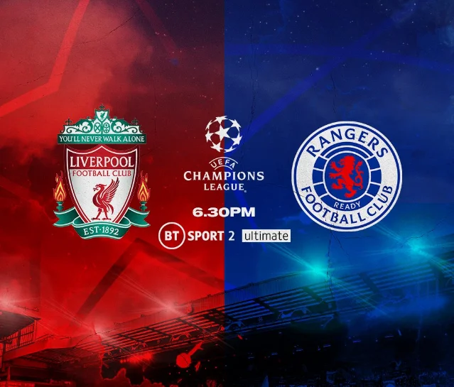 Offizielle Formationen: Liverpool HINA Rangers