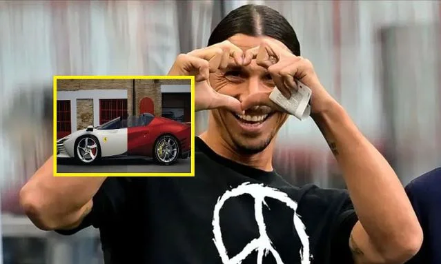 Ibrahimovic lässt sich nie einen Geburtstagsgeschenk geben: Ferrari geht an die Tür