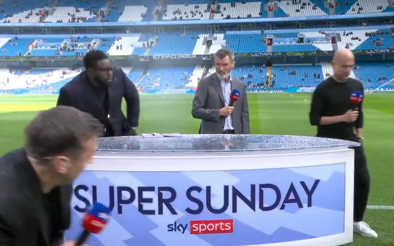 Il était dans l'interview avec Guardila, et la surprise se produit avant que le derbit commence avec Manchester United.