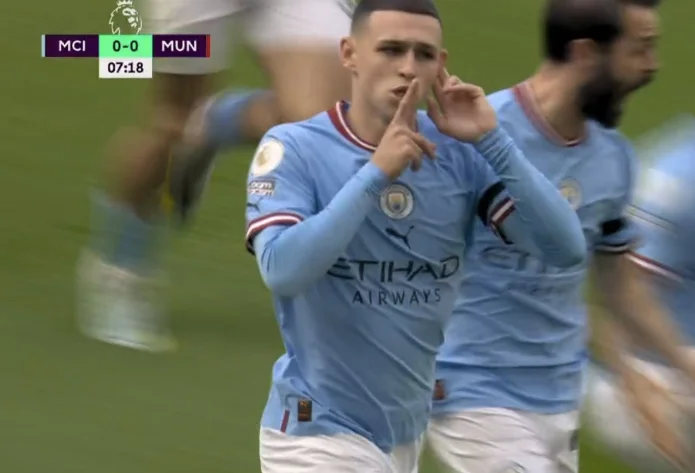 It was out of the normal 'Feen marks mad goal of Man United'