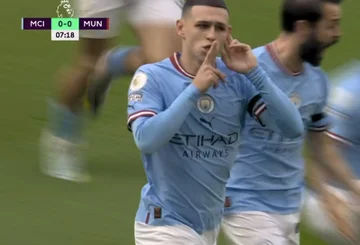 Es war aus dem normalen 'Feen marks mad goal of Man United'