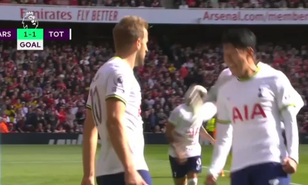 Tottenham equipara il punteggio con Arsenal, segna Kane
