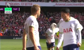 Tottenham gleicht die Punktzahl mit Arsenal, die Ergebnisse Kane