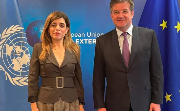 Lajçak e informon rreth dialogut shefen e UNMIK-ut para raportimit në Këshillin e Sigurimit