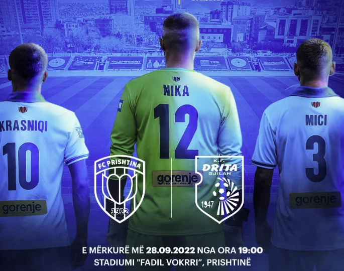 Formacionet zyrtare: Prishtina – Drita