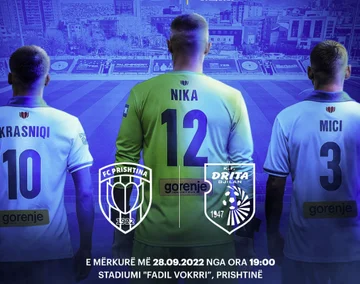 Offizielle Formationen: Pristina Ã1⁄4berlicht