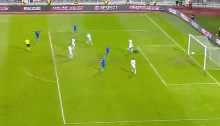 Lëvizje mashtruse dhe prej gjeniu – Donat Rrudhani shënon gol të bukur për Kosovën