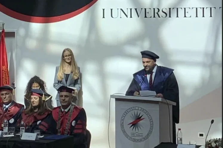 Driton Kuka nderohet me titullin “Doctor Honoris Causa”