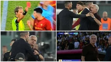 Serie A gibt den schweren Moourinho Satz nach dem Eintreten des Feldes und kritisiert den Richter