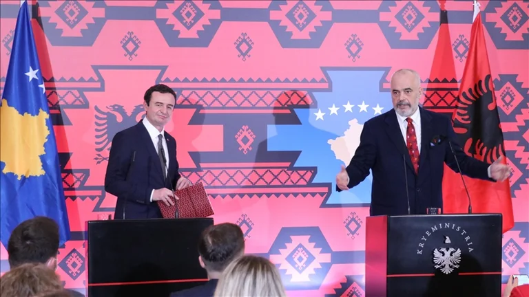 Governments of Kosovo, Albania joint meeting with 28 November