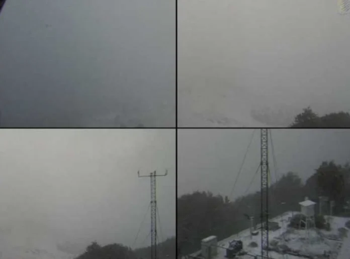 After Slovenia, snow also falls in Croatia, temperatures zero degrees