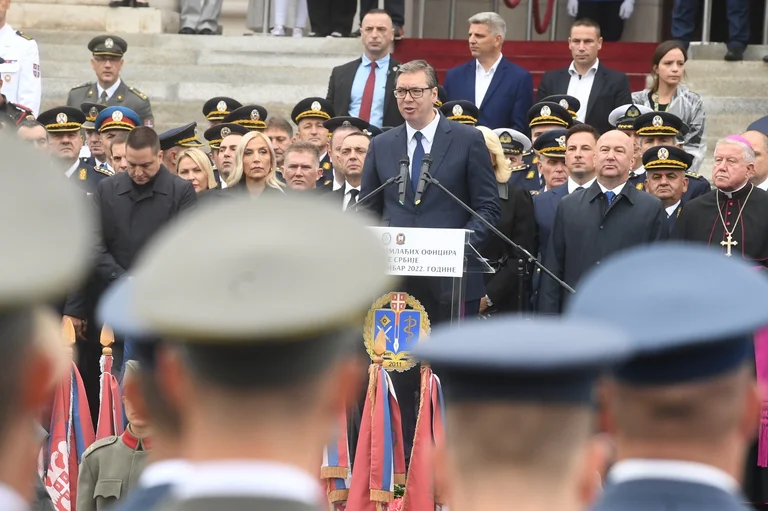 Vucinac bei der Militärförderung: Kosovo gibt es nicht jedem