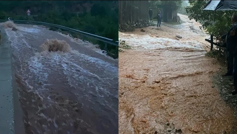 Flooding also in Albania: Lambasan Village, emergency state at Lushnje Tropoj