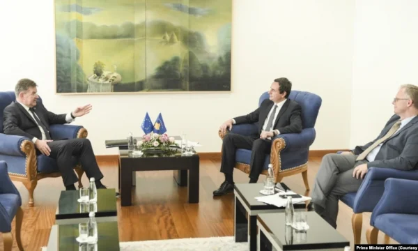 Why Lajcak came to Kosovo yesterday and what he talked to Kurti