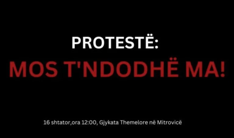 Mitrovica: Tomorrow protests 19-year-old who allegedly committed suicide after pressure from his fiancé