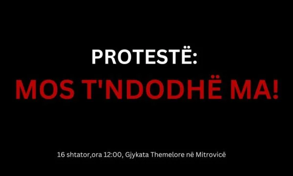 Protests in Mitrovica due to 19-year-old suicide following threats she received from her fiancé