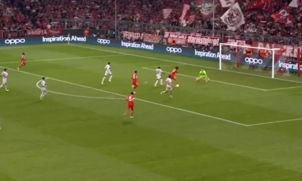 SANEEEEEE/ Bayern marks second goal towards Barcelona