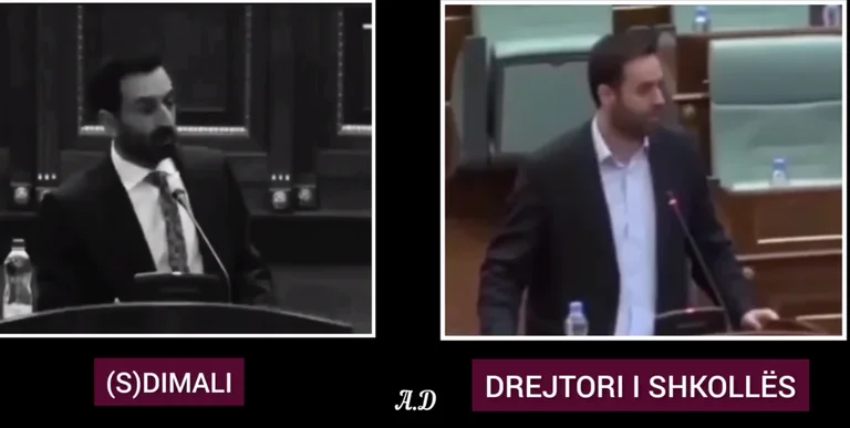 Quindi, stai portando le note di Dimal Basa, Conjufca nel ruolo del preside della scuola: Questo ha due che sono gia' arrivati al Parlamento.