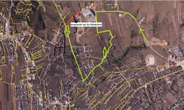 Da oggi questa strada a Pristina sarà chiusa per un mese