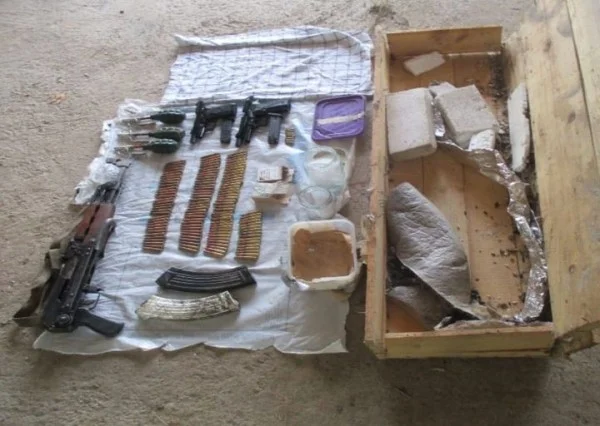 Guns and ammunition seized in the Lipjan Janjevo, one arrested