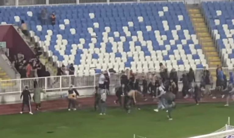 Pristina severely punished by FFK after clash between fans, including Balkans