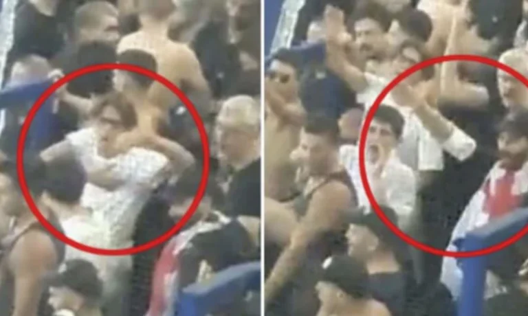 Quatre fans de Juventu arrêtés après avoir été vus faire des gestes racistes et des salutations nazies dans le match contre SPG