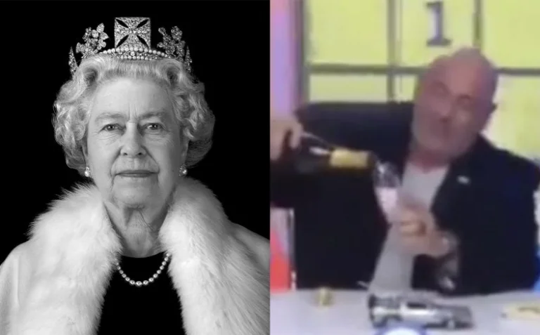 The Argentinian host enjoys the Queen's death: Open the champagne to celebrate her death
