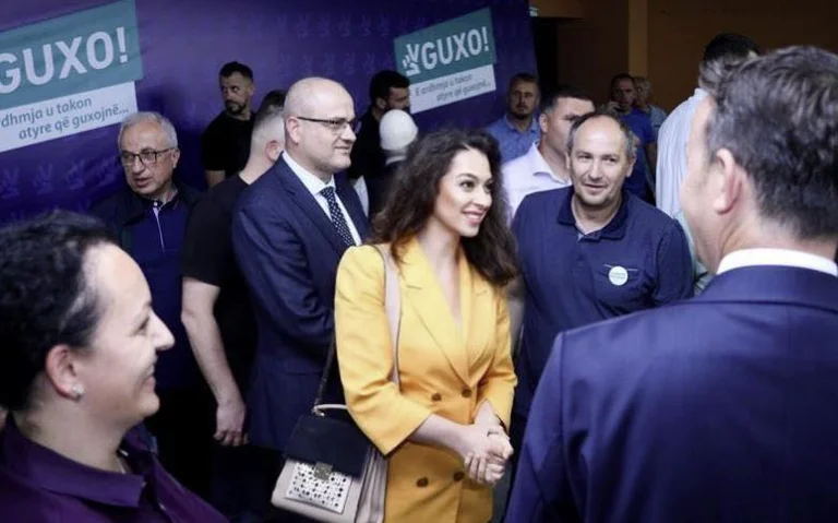 Kica-Jali asks Haxhi Avdylin: What did you say? I don't understand.