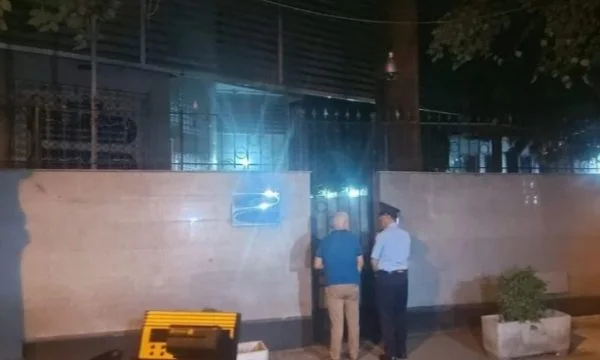 Smoke and flame emerge at Iranian Embassy in Albania, suspected of burning documentation