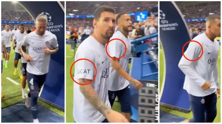 The PSG has only one “GOAT”