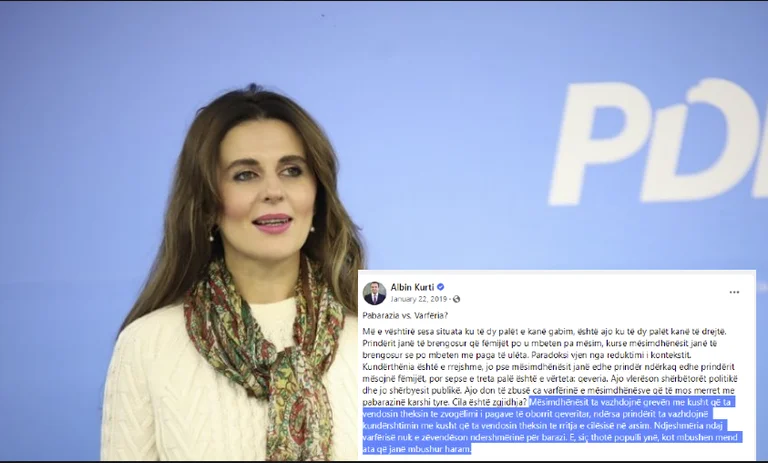 Citaku reminds Kurt that he called on teachers to continue the strike