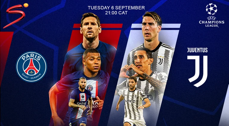 Headpiece of first round/ PSG Juventus, official formations published