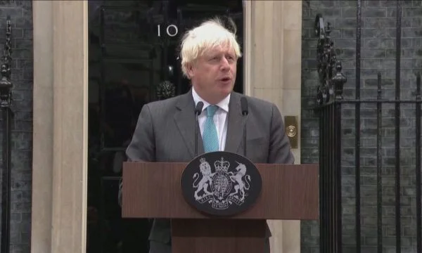 “Mic, time came”, Boris Johnson's last speech as prime minister of the United Kingdom