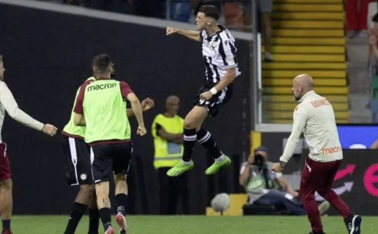 Roma è declassificata da Udinese