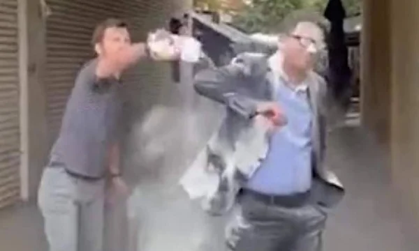 Police come out with a report after Minister Murati was shot with flour