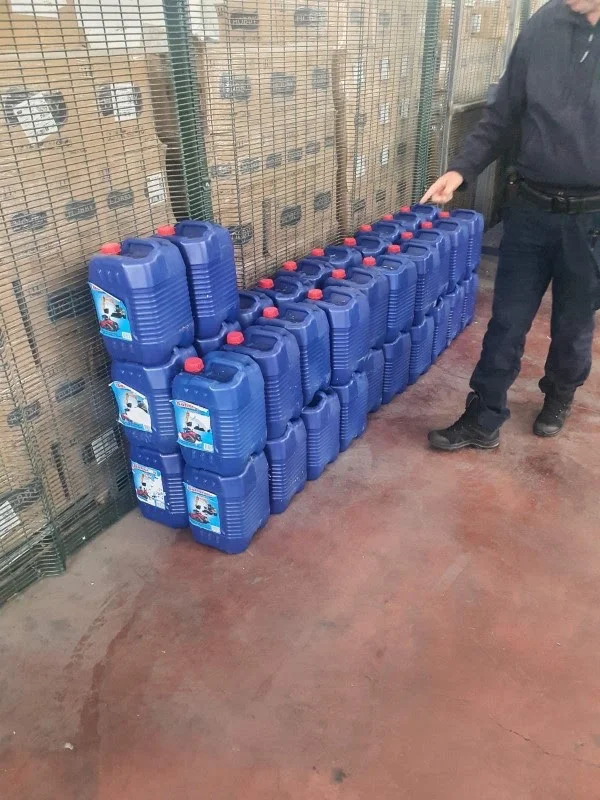 Schmuggel mit Waren wird in Zvecan, Pristina, verhindert
