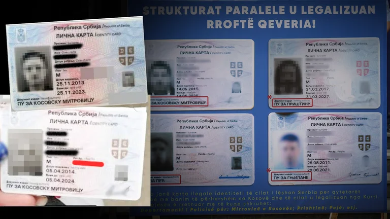 After the deal, Kosovo Serb citizens move freely with the ID made in Serbia) issued by parallel structures