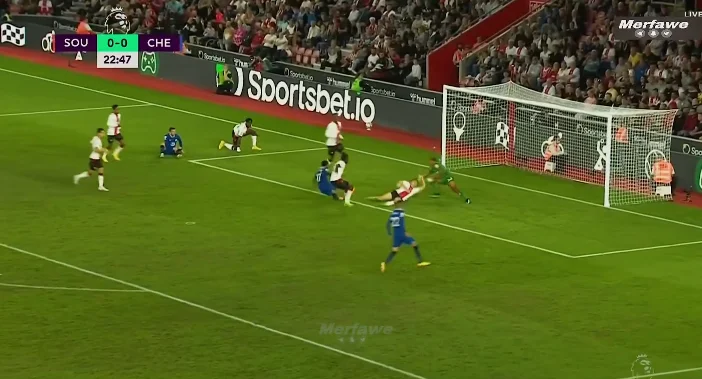 Quanto era tranquillo Sterling quando ha segnato un gol contro SouthMapton