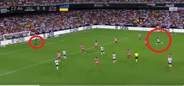 Schade, dass dieses Ziel abgebrochen wurde FAR: Musah gab das Tor zu Atletico Madrid