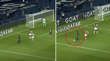 Das Meisterverbot auf dem Ball von Neymar, das die Welt dreht.
