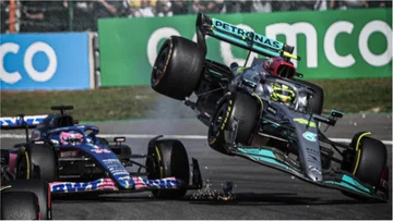 Alonso reagiert, nachdem er den Laufweg mit Hamilton getroffen hat: Er ist ein Idiot...