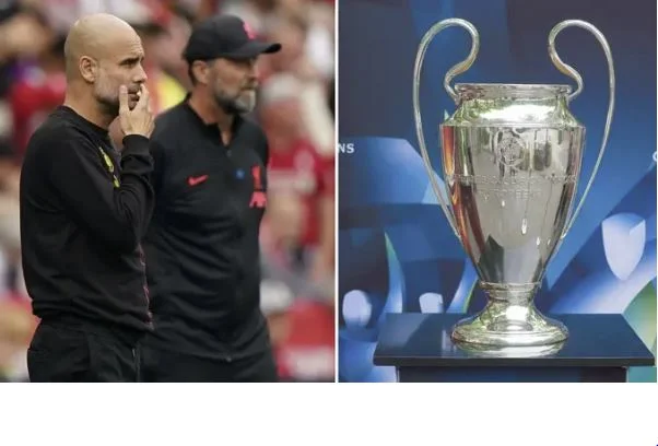 Man City dhe Liverpool mund të përballen me ‘grupin e vdekjes’ në Ligën e Kampionëve